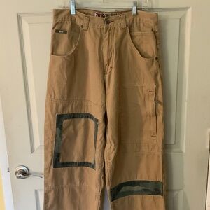 OZOC - Y2K Wide leg/ Work/ Camo/ Skater/ Cargo Style Men’s pants Size 34/31